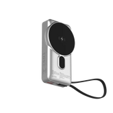 Nemo 10000mAh compact magnetic wireless powerbank with 20W built-in Type-C cable