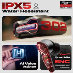 Mustang Torq Wireless in Ear Earbuds
