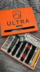Ultra Smartwatch with 7 in 1 Strap