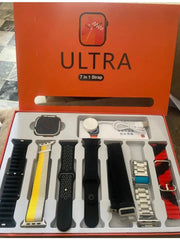 Ultra Smartwatch with 7 in 1 Strap