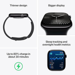 6-in-1 Premium Gadget Combo – Series 10 Watch, Air Pro 2, Premium Extra Strap, 4 in 1 Fast Charging Cable, Silicon Cover & Styles Keychain