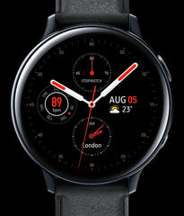 Active 2 Smartwatch | Premium Round Display, Fitness & Health Tracking