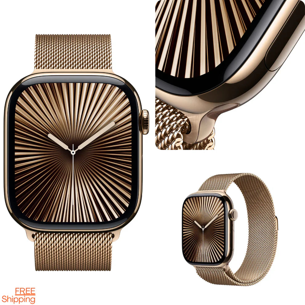 Watch Series 10 Smartwatch 46mm GPS + Cellular Smartwatch | Titanium Case | OLED Always-On Retina display