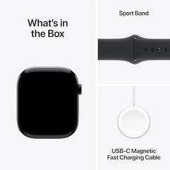 6-in-1 Premium Gadget Combo – Series 10 Watch, Air Pro 2, Premium Extra Strap, 4 in 1 Fast Charging Cable, Silicon Cover & Styles Keychain