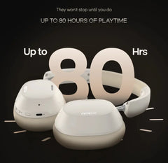 Airwave Max 5 high-fidelity acoustics, Adaptive Hybrid ANC, 80 hours of playtime, Spatial Audio